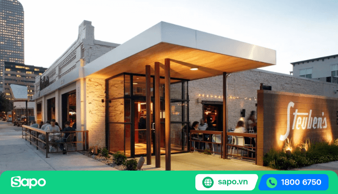 vị trí mở nhà hàng