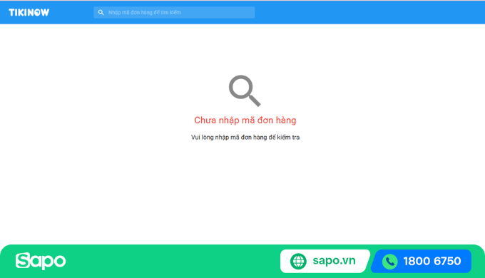 Cách theo dõi đơn hàng Tiki