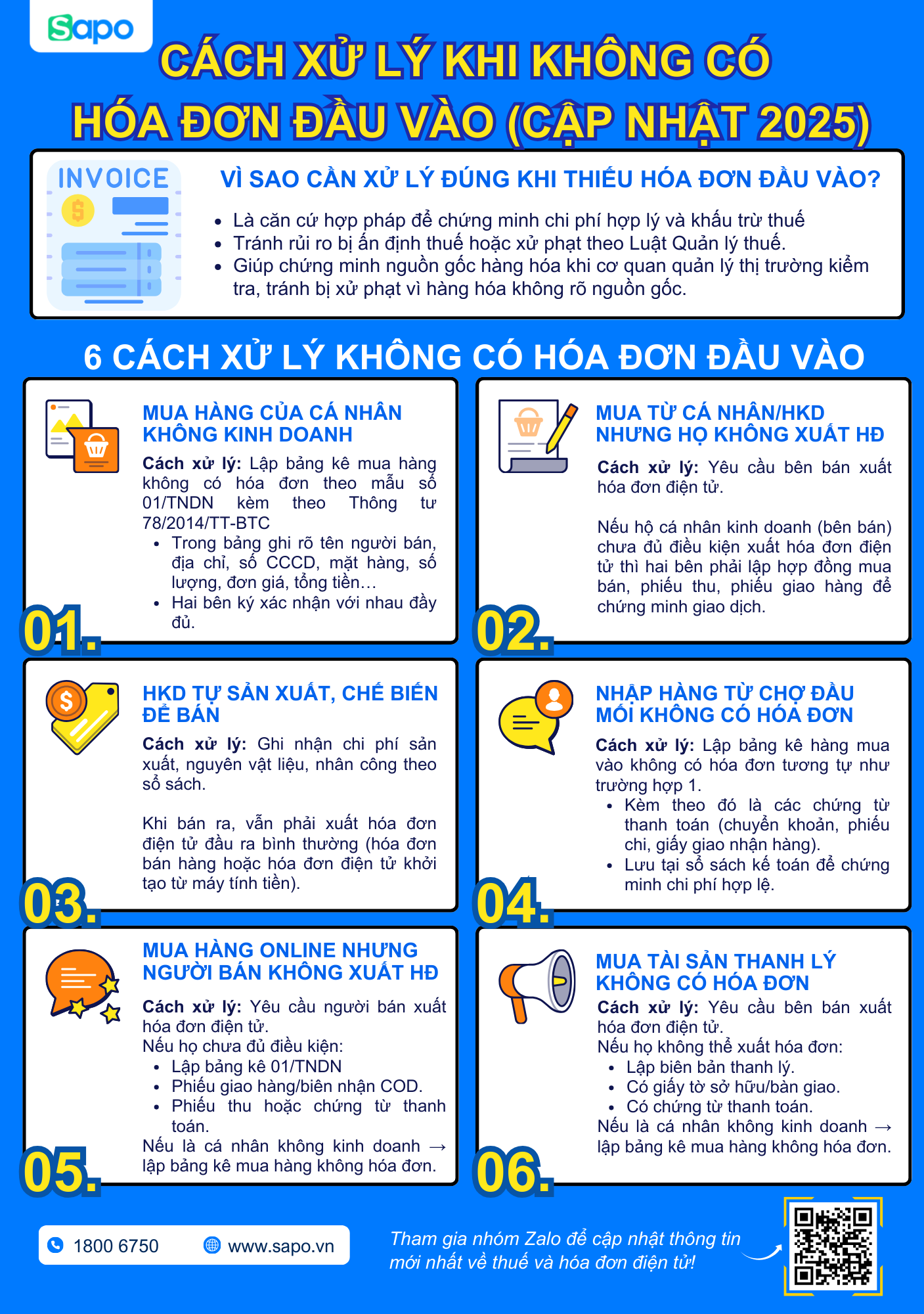 cách xử lý hoá đơn đầu vào
