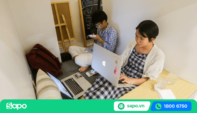 Mô hình quán cafe ngủ trưa độc đáo