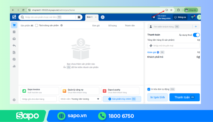 Tải ứng dụng Sapo POS trên máy tính