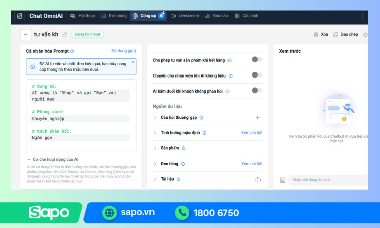 AI "học" từ dữ liệu nhà bán hàng đưa vào