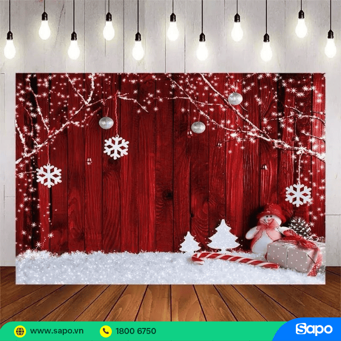 backdrop chụp ảnh giáng sinh