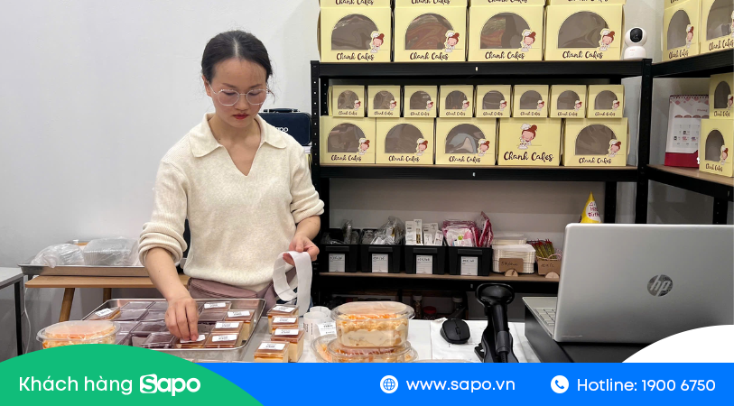 chanh cakes quản lý bán hàng