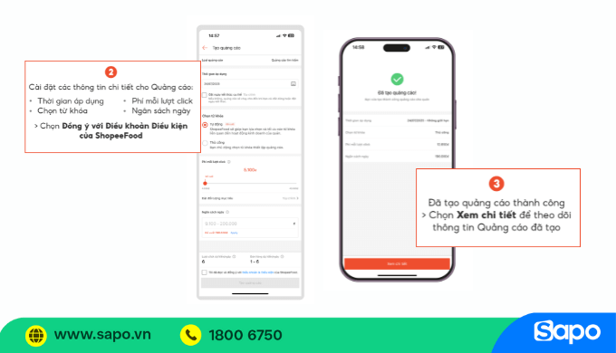 chạy quảng cáo shopee food