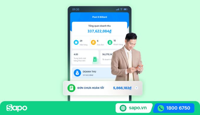 quản lý quán bida từ xa