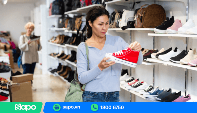 Kinh doanh giày dép ở nông thôn với vốn 500 triệu