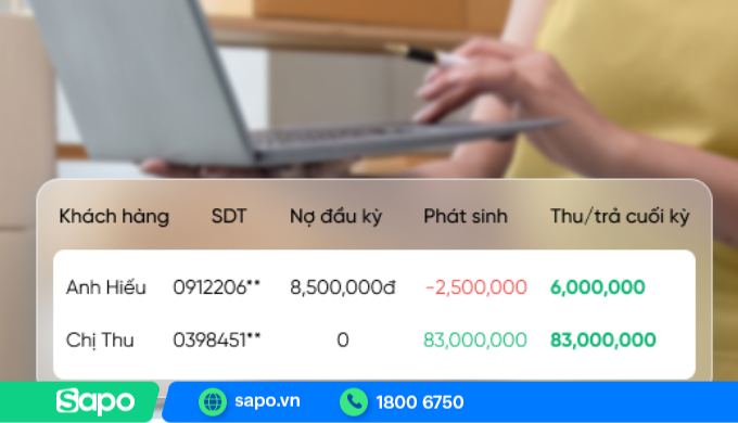 Quản lý công nợ thầu