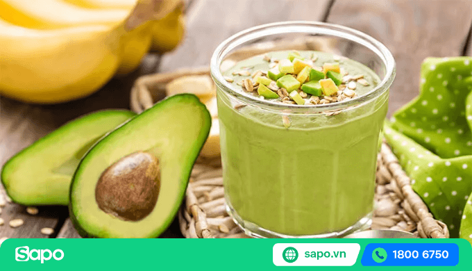 Sinh tố bơ thơm ngon
