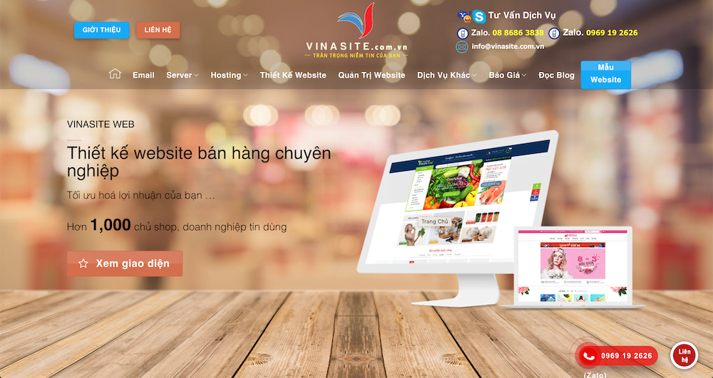 10 công ty thiết kế website chuyên nghiệp, uy tín nhất tại Hà Nội, HCM 29 Công ty Vinasite Việt Nam