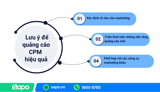 Một số lưu ý để triển khai CPM hiệu quả