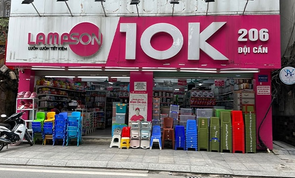 cửa hàng đồng giá 10k