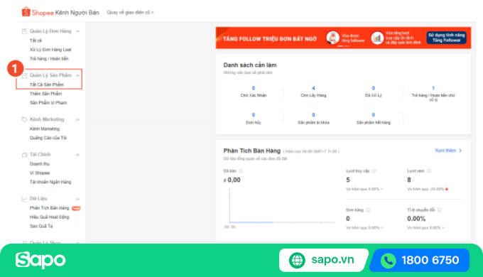 truy cập tất cả sản phẩm