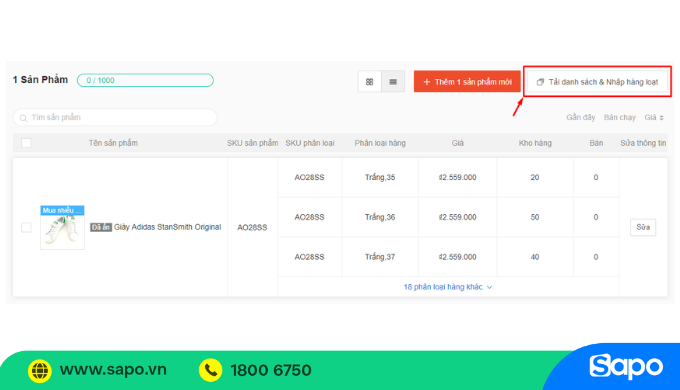 Đăng sản phẩm trên Shopee