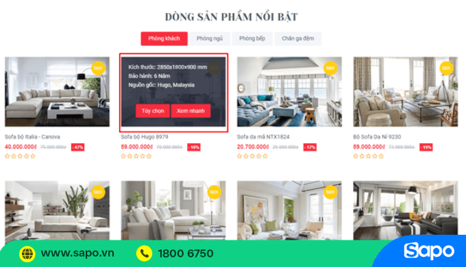 Tính năng hiển thị mô tả ngắn trên web