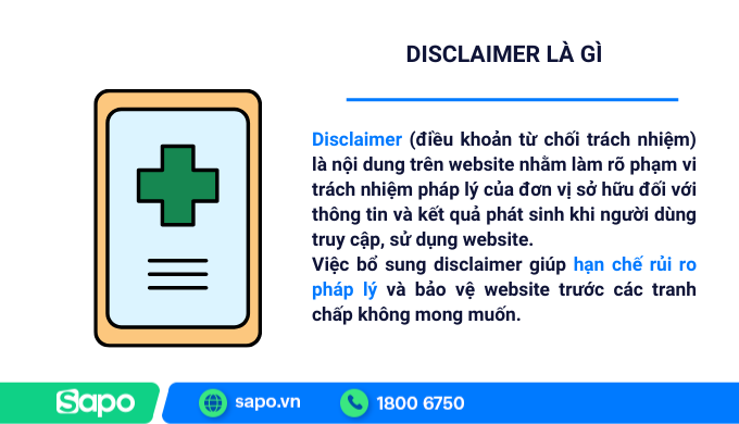 Tìm hiểu disclaimer là gì