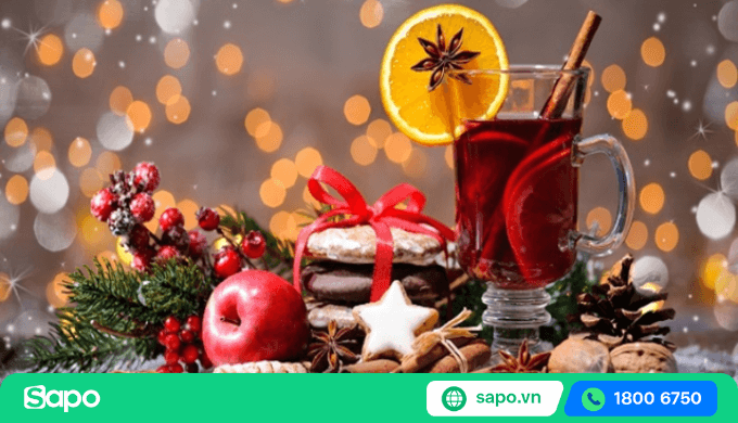 cân đối chi phí cho đồ uống giáng sinh