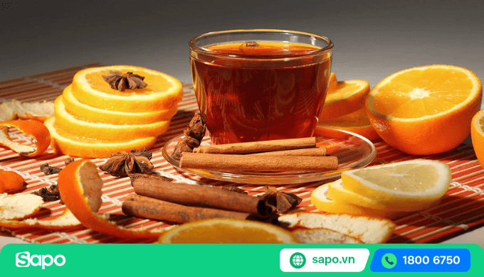 trà cam quế