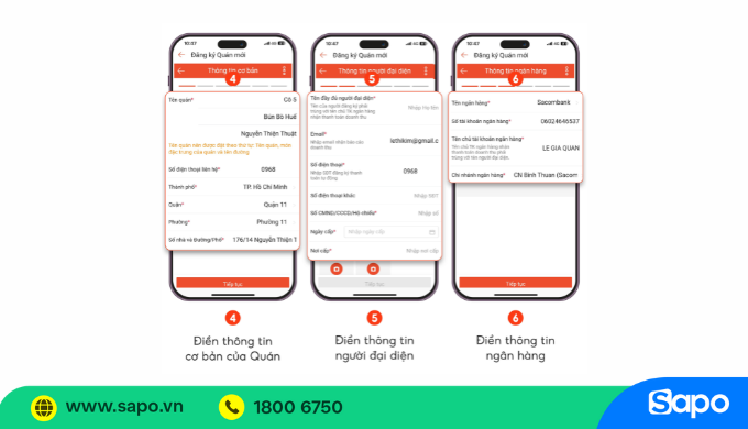 đăng ký quán mới trên shopeefood