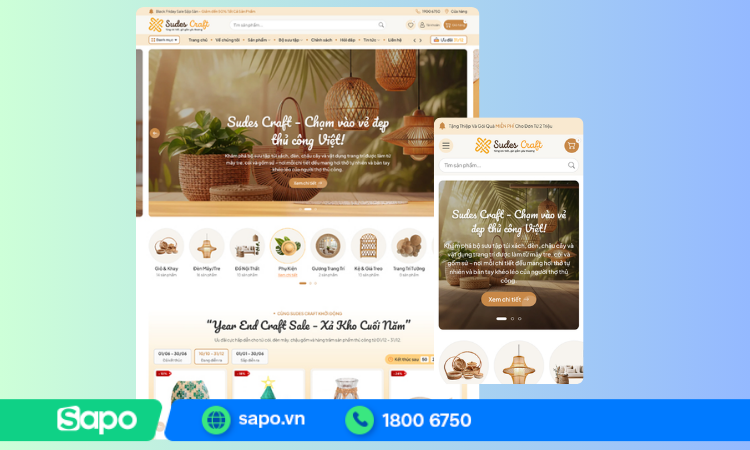 Giao diện website Responsive