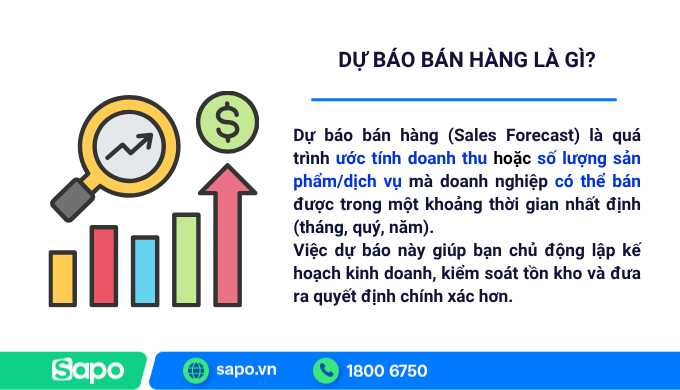 Tìm hiểu dự báo bán hàng là gì?