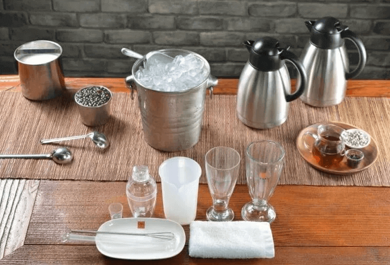 Dụng cụ làm trà sữa