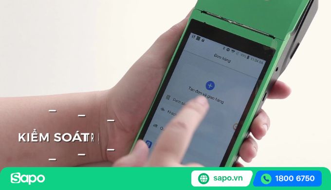 máy tính tiền cầm tay