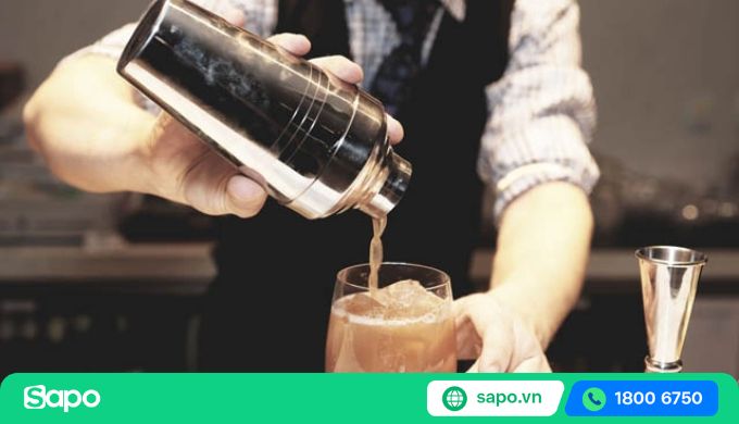 bình lắc pha chế