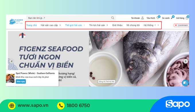 Header linh hoạt