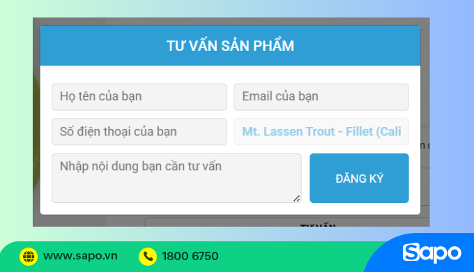 Form tư vấn nhanh dự án