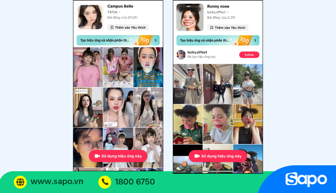 filter đẹp trên tiktok