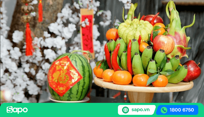 kinh doanh hoa quả ngày tết