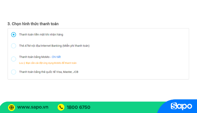 Tối ưu quy trình thanh toán nhanh