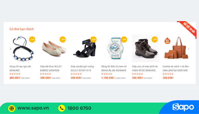 Thiết lập giao diện website