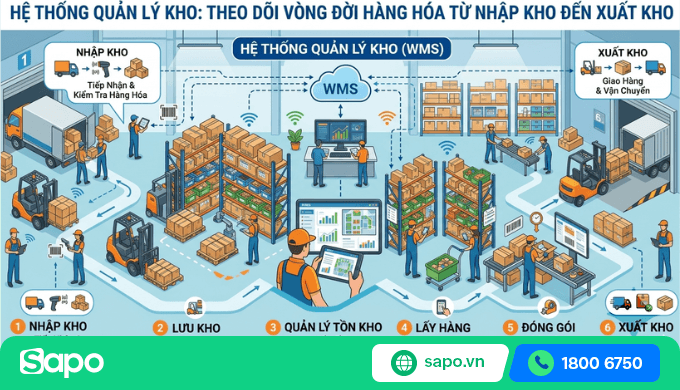 hệ thống quản lý kho