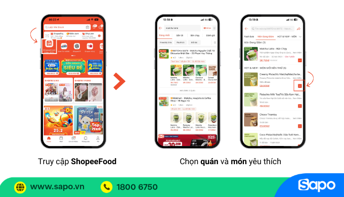 Hẹn giờ giao hàng trên ShopeeFood