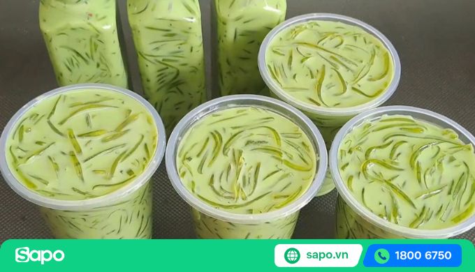 hình ảnh trà sữa thái xanh