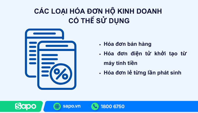 các loại hđ hkd được dùng