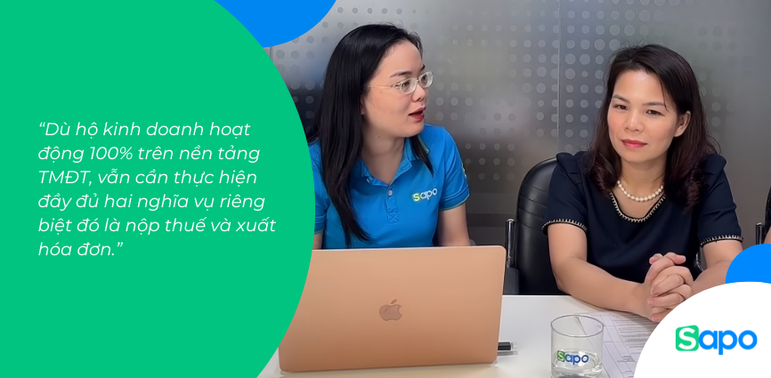 Bà Lê Thanh Huyền - Giám đốc khối hộ, cá nhân kinh doanh Hanoitax