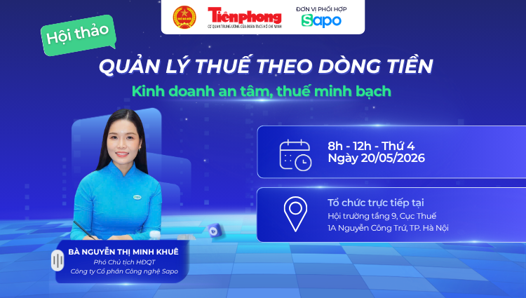 Sapo tham gia Hội thảo “Quản lý thuế theo dòng tiền - Dòng tiền rõ ràng, kinh doanh an tâm, thuế minh bạch”