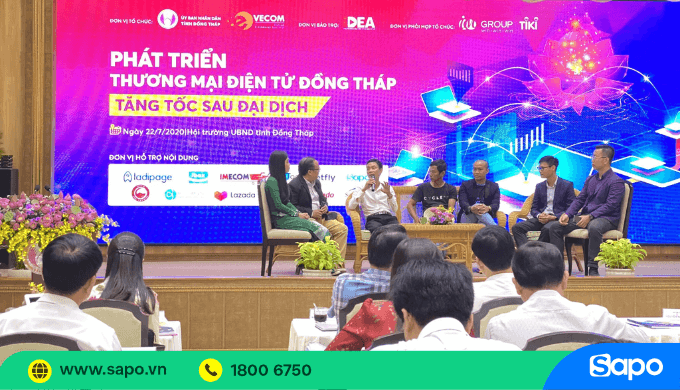 Sapo tham gia hội thảo