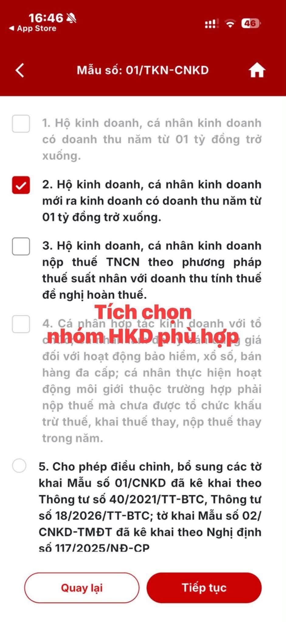 Bước 5