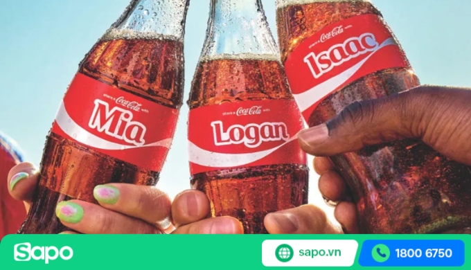 Chiến dịch marketing "in tên trên lon Coca" là một trong những chiến dịch marketing thành công khi đánh trúng tâm lý khách hàng