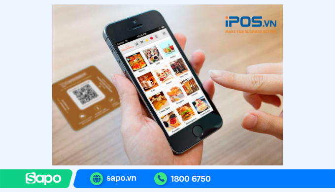 phần mềm quản lý quán cafe cho điện thoại ipos.vn