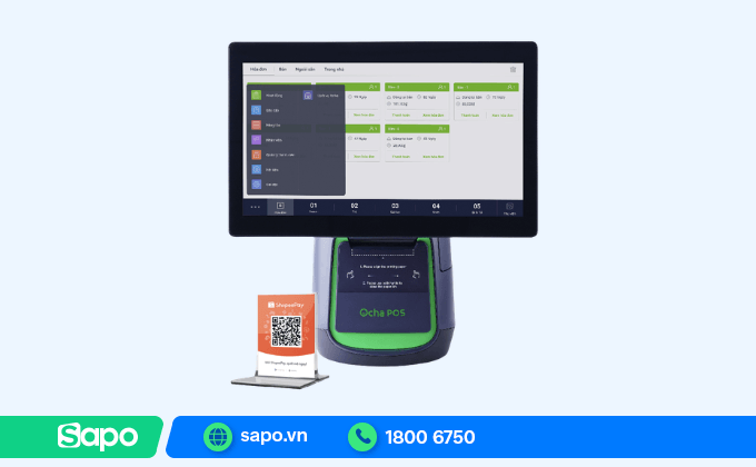 phần mềm thu ngân nhà hàng ocha