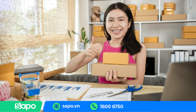 Doanh thu kê khai là doanh thu tổng từ toàn bộ kênh bán hàng