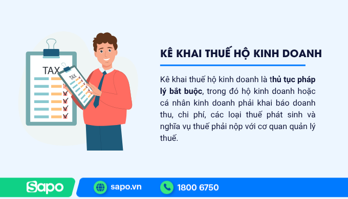 Kê khai thuế hộ kinh doanh là gì?