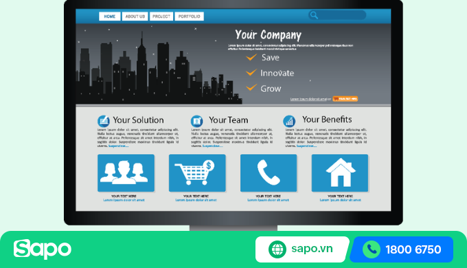 kênh bán hàng B2B website