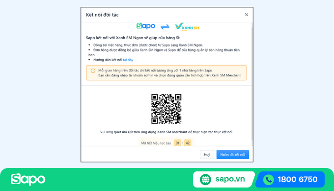 kết nối đối tác xanh sm ngon
