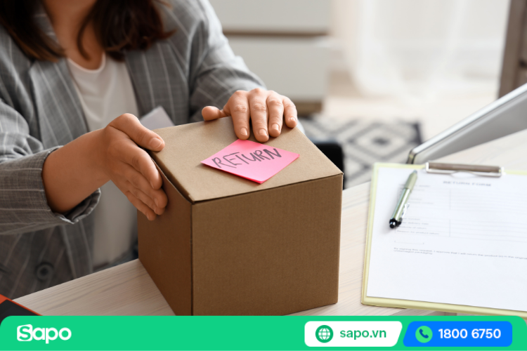 Khách trả lại toàn bộ đơn hàng sau khi đã xuất hóa đơn